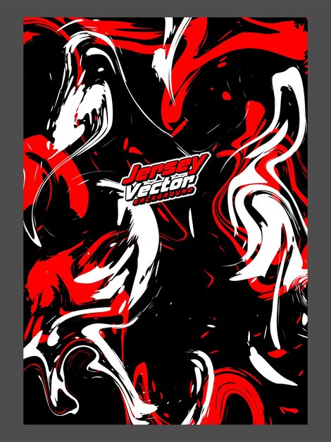 Vector diseño deportivo de camisetas vectoriales para carreras de ciclismo, fútbol, juegos de motocross