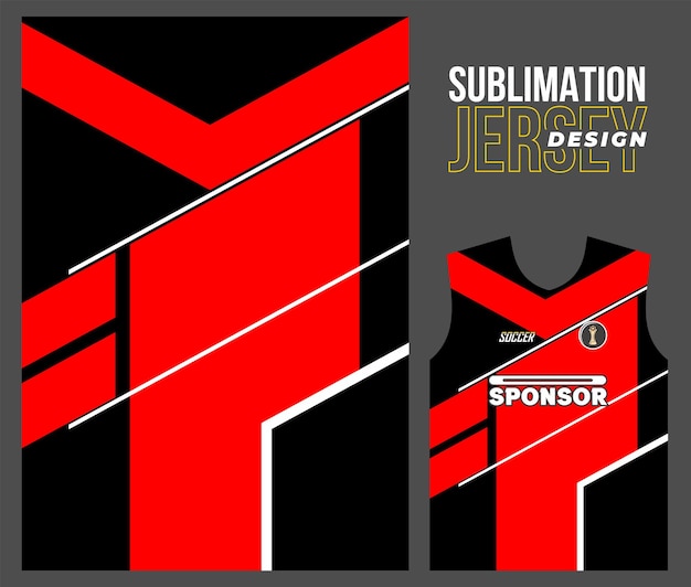 Diseño deportivo de camisetas vectoriales para carreras de ciclismo, fútbol, juegos de motocross