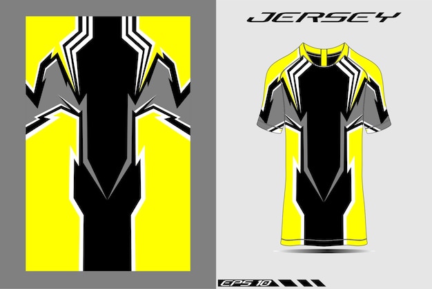 Diseño deportivo para carreras, jersey, ciclismo, fútbol, juegos, motocross