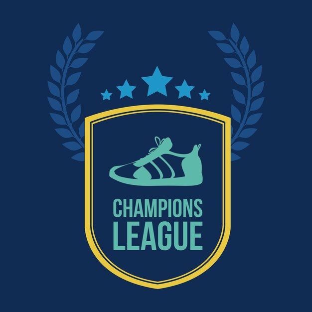 Diseño deportivo, ilustración vectorial.