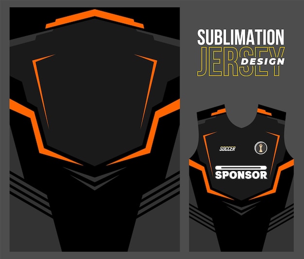 Diseño deportivo vectorial de camisetas para carreras de ciclismo, fútbol, juegos de motocross