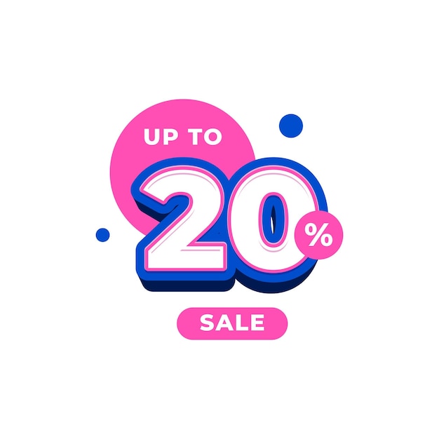Diseño de descuento de venta para el diseño publicitario