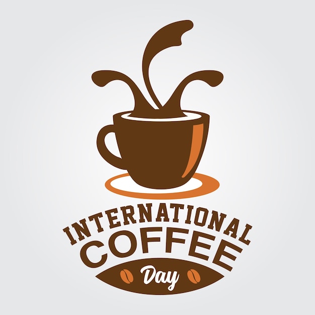 Diseño del Día Internacional del Café