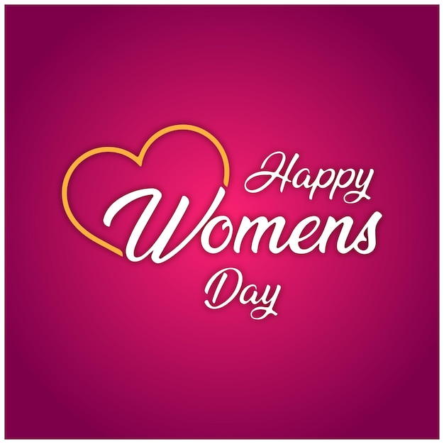 Diseño del día internacional de la mujer deseos de la mujer Daya