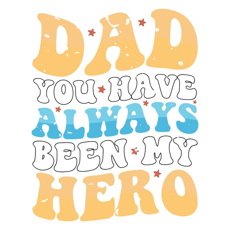 Diseño del día del padre
