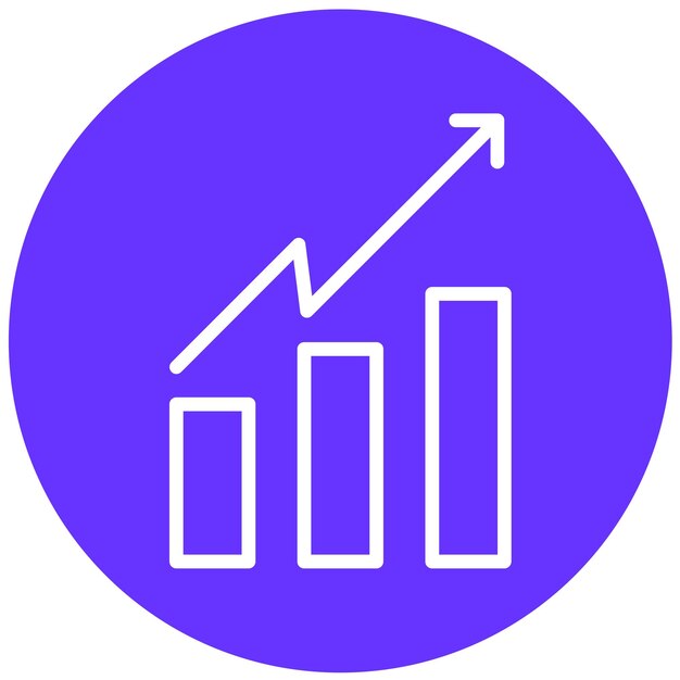 Diseño de diagramas vectoriales Estilo del icono