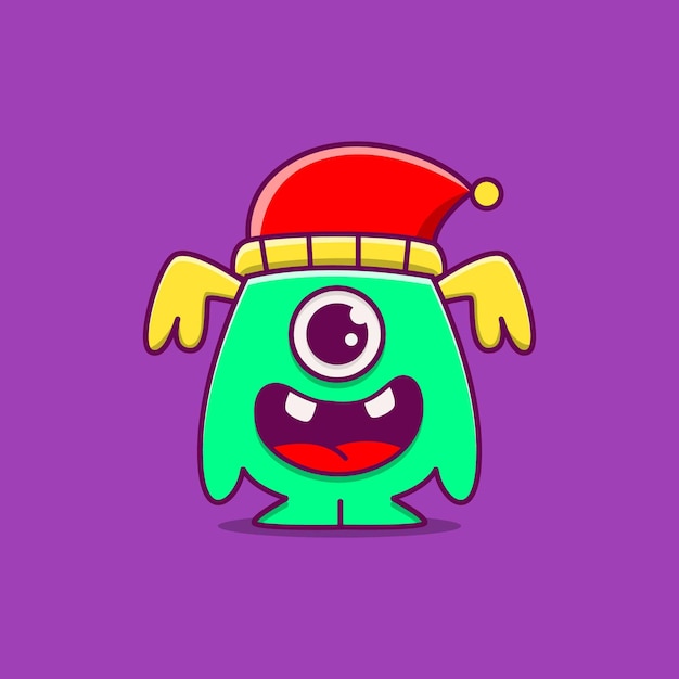 Diseño de dibujos animados de kawaii doodle monster