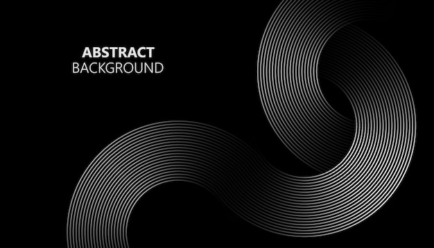 Diseño digital futurista abstracto para negocios y tecnología modernos Innovación estética con Gra