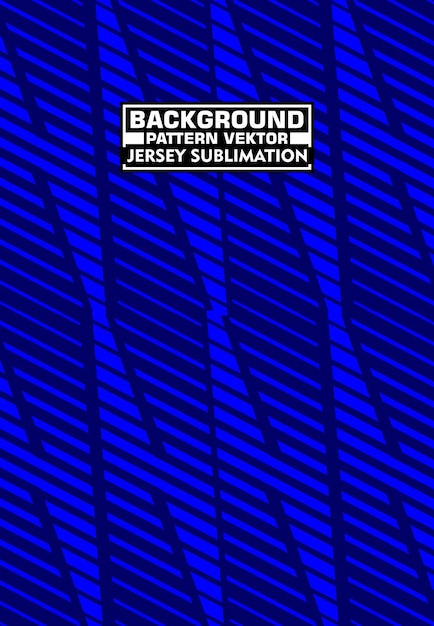 Diseño dinámico de sublimación de la camiseta azul