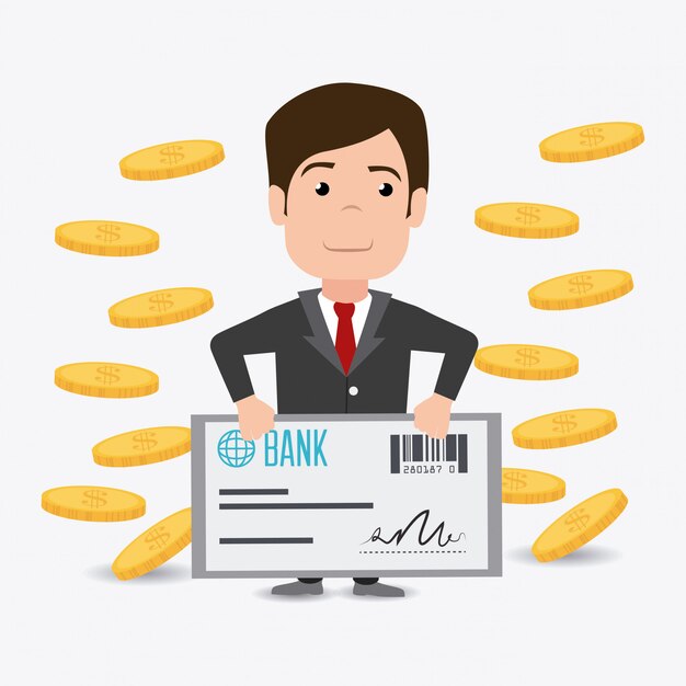 Diseño de dinero.