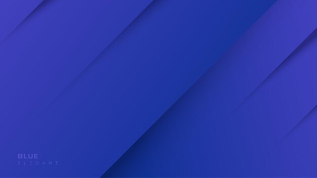 Diseño de diseño de fondo de banner de presentación de fondo abstracto azul moderno elegante