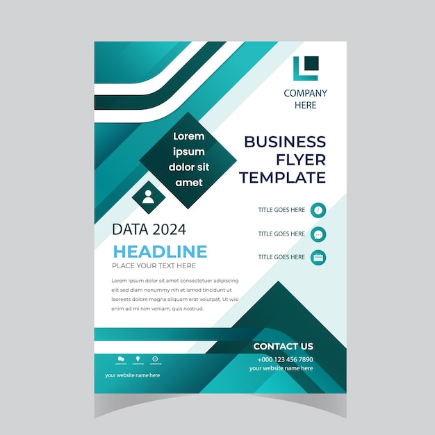 Diseño de diseño de plantillas de folletos Informe anual de negocios corporativos Catálogo de revistas