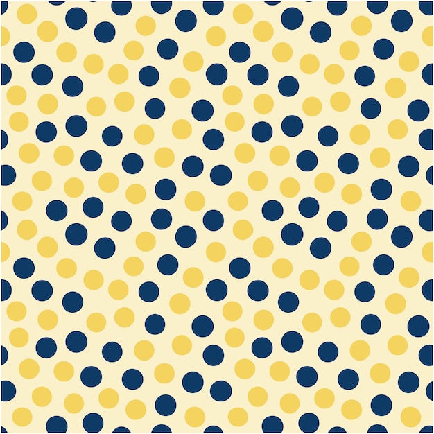 Diseño de diseños de polka dot y arte vectorial