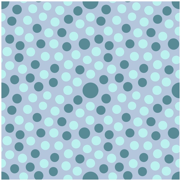 Diseño de diseños de polka dot y arte vectorial