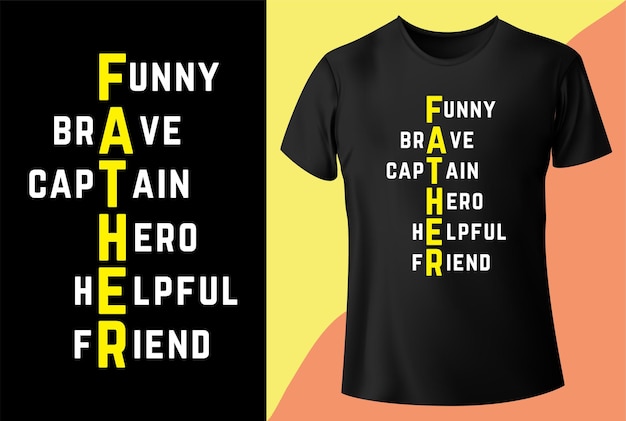 Diseño divertido de camiseta de Brave Captain Hero Friend Friend