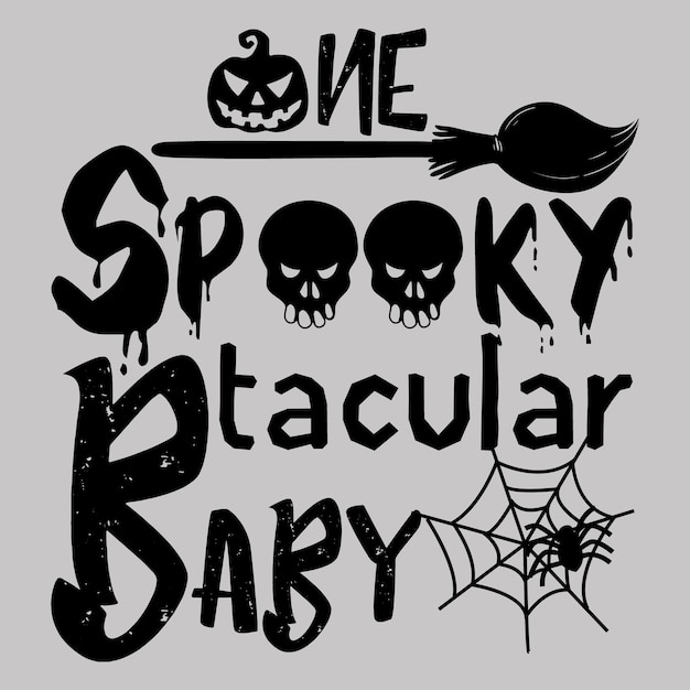 diseño divertido de la camiseta del regalo del vector de Halloween svg