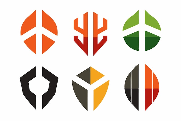 Diseño dividido del logotipo para un impacto visual único