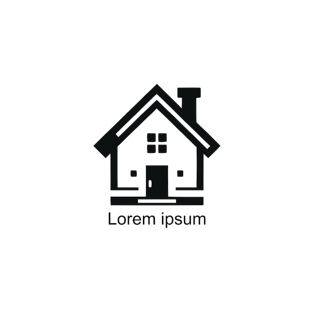 Diseño dorado de logo inmobiliario