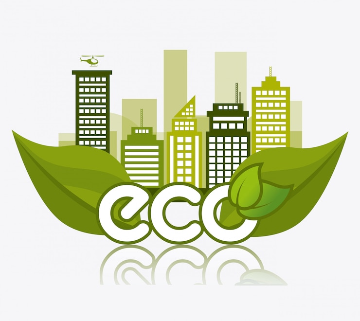Vector diseño ecocity.