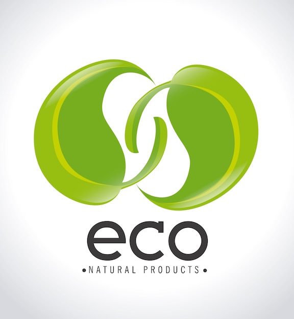 Vector diseño ecologico