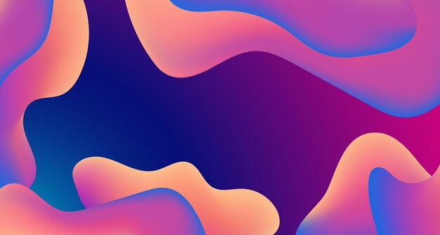 Diseño de efecto líquido realista de fondo abstracto