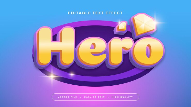 Vector diseño de efectos de texto para juegos juego de consola de arcade juego de videojuego y streamer