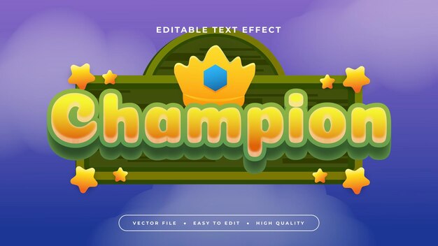 Diseño de efectos de texto para juegos Juego de consola de arcade Juego de videojuego y Streamer