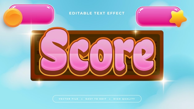 Diseño de efectos de texto para juegos Juego de consola de arcade Juego de videojuego y Streamer