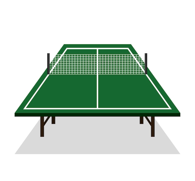 diseño del ejemplo del vector del icono de la tabla del ping pong