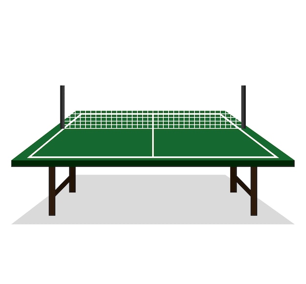 Vector diseño del ejemplo del vector del icono de la tabla del ping pong