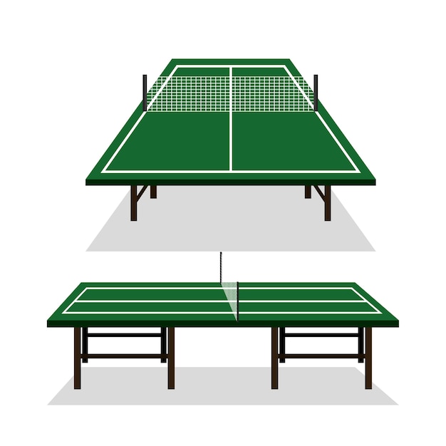 diseño del ejemplo del vector del icono de la tabla del ping pong