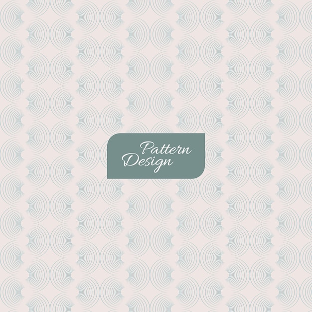 Diseño elegante y abstracto de patrones de líneas