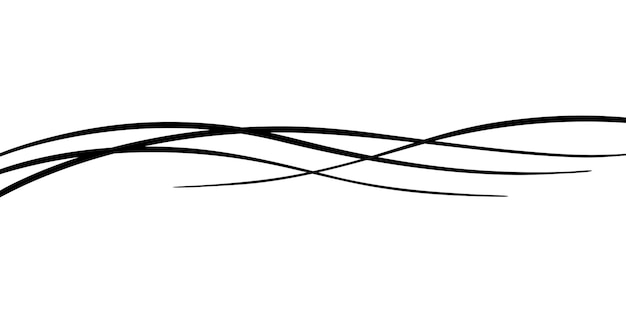 Diseño elegante del borde de la onda