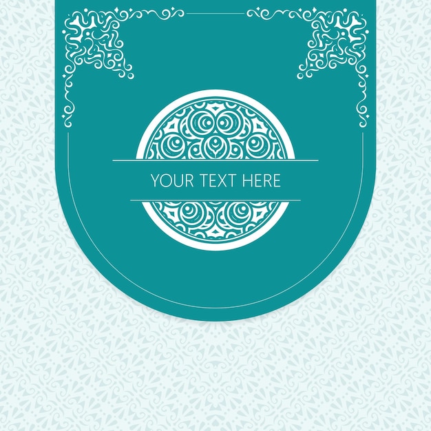 Diseño elegante de invitaciones con elementos de azul azulado y blanco