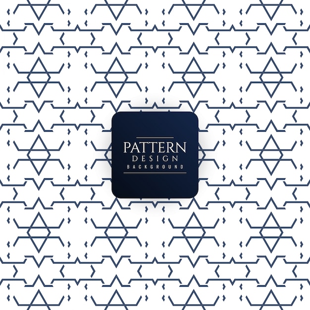 Diseño elegante moderno de patrón