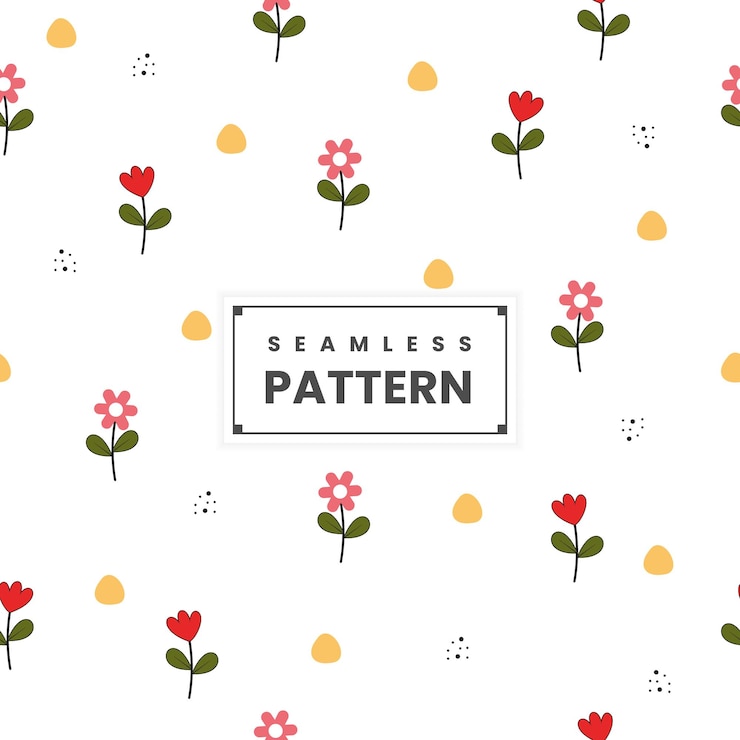 Diseño elegante de patrones florales sin costuras para textiles e impresión