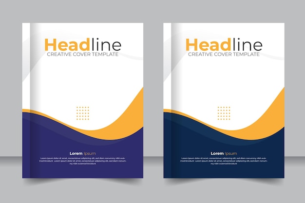 Diseño elegante de portadas de libros para marcas empresariales e informes Portadas de libros corporativos profesionales