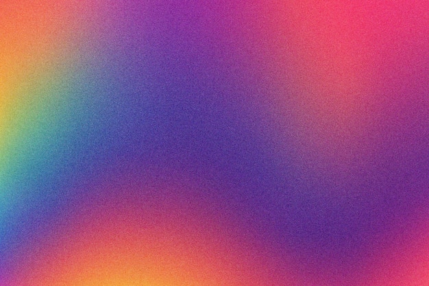 Diseño elegante de vitrina con espectro colorido y textura granulada