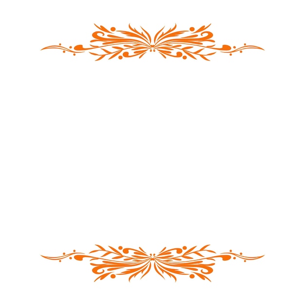 diseño de elemento de adorno clásico