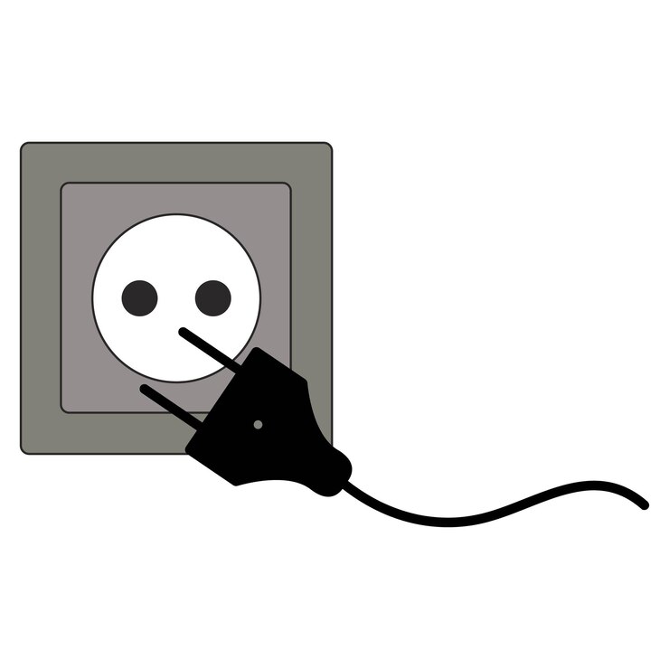 Vector diseño de elemento de vector de electricidad