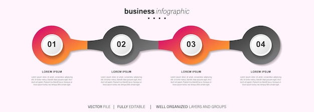 Diseño de elementos infográficos vectoriales