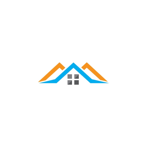 diseño de elementos de símbolo vectorial del logotipo de la casa