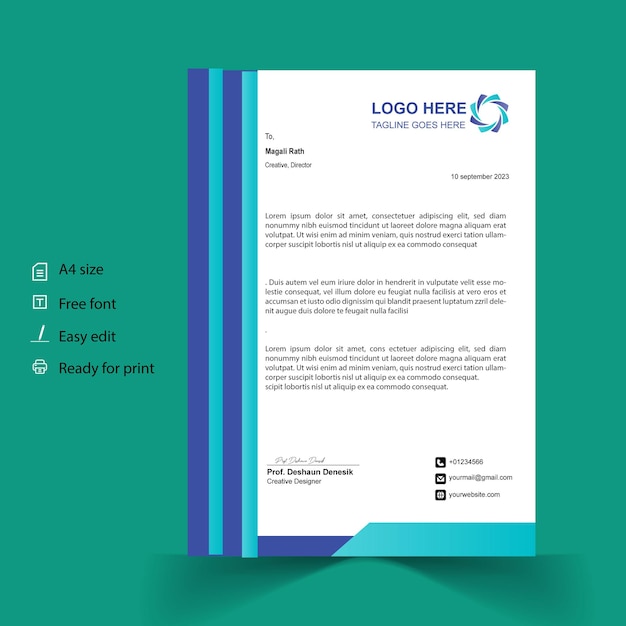 Diseño del encabezado