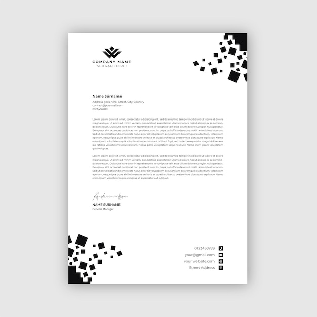 Diseño del encabezado