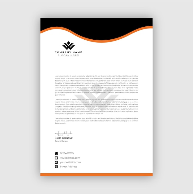 Diseño del encabezado