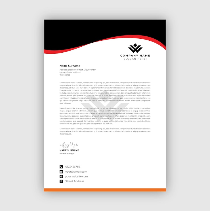 Diseño del encabezado