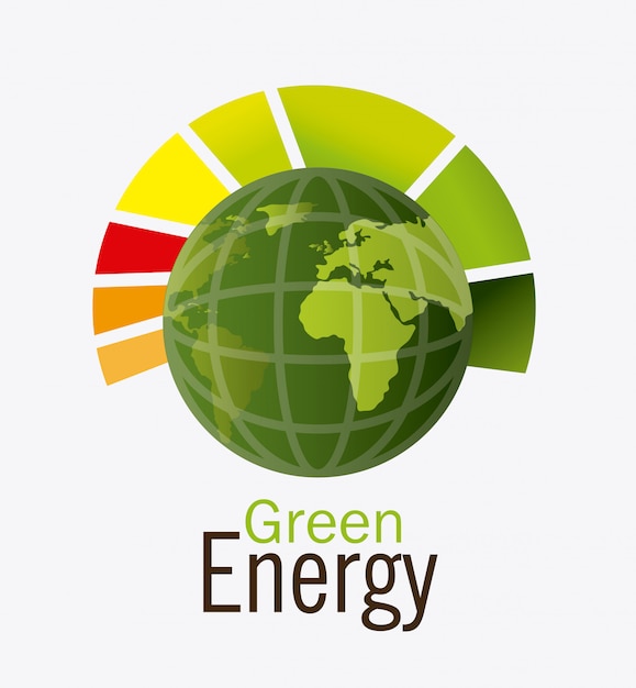 Diseño de energía verde.