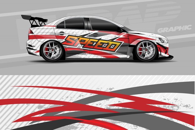 Diseño de envoltura de automóvil