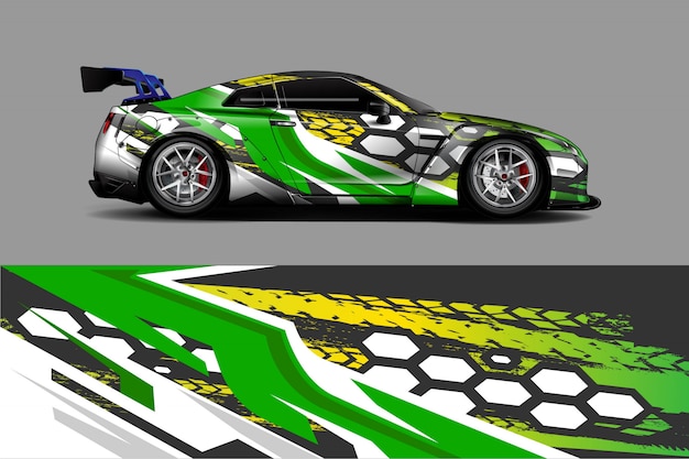 Diseño de envoltura de automóvil