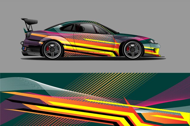 Diseño de envoltura de automóvil